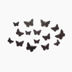 3D Wooden Butterfly Wall Set